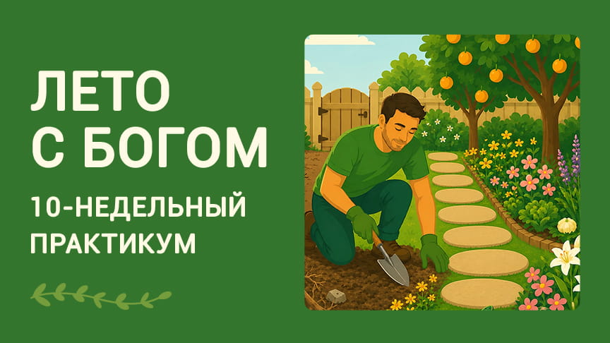 Лето с Богом. 10-недельный практикум