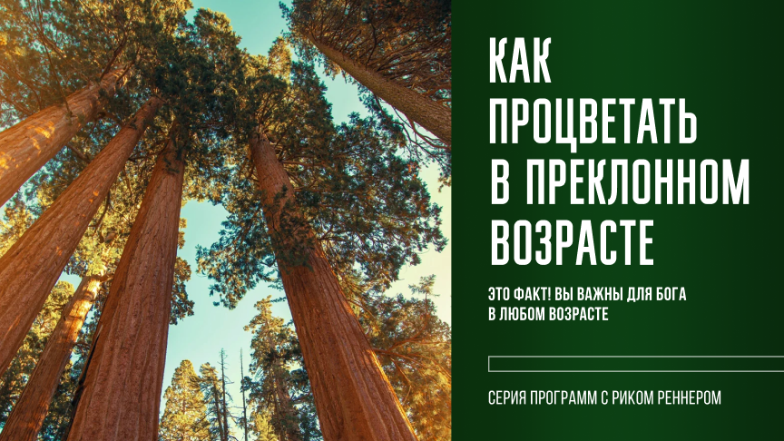 Как процветать в преклонном возрасте. ИСМ